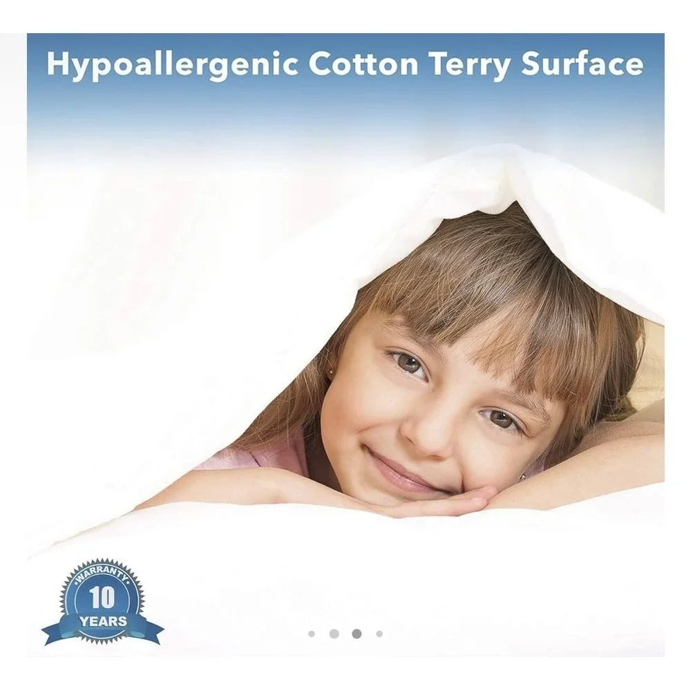 Templeton Premium Hypoallergenic Waterproof Mattress Protector  queen size